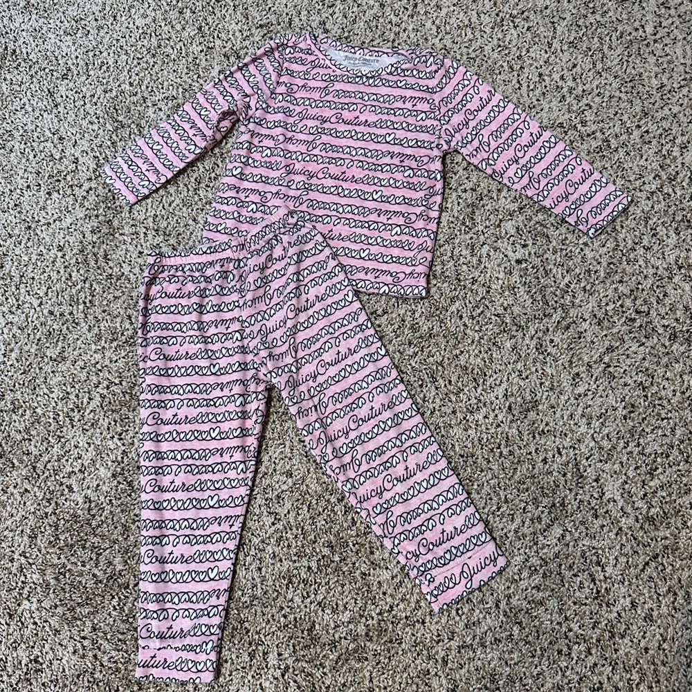 Girls Juicy Cutoure PJs